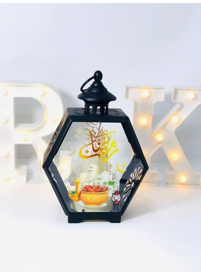 فانوس رمضان معدني عتيق - متنوع - Image 1