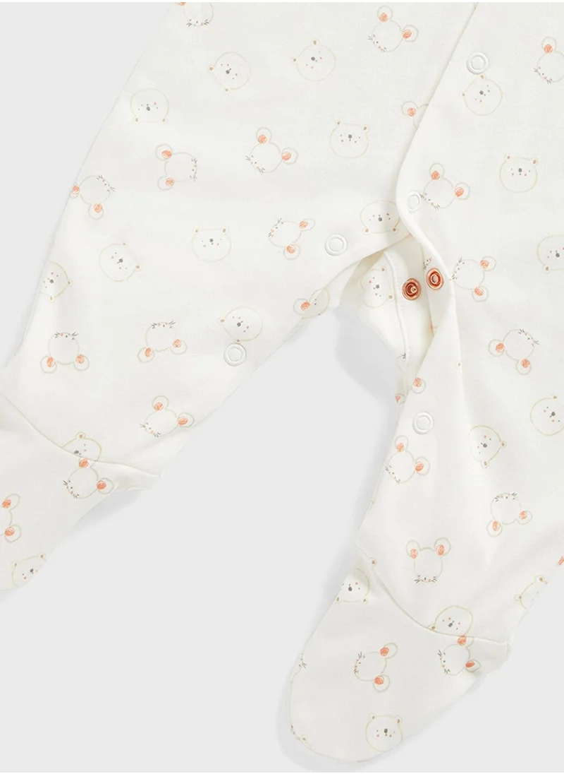mothercare Kids Aop Print Onesies