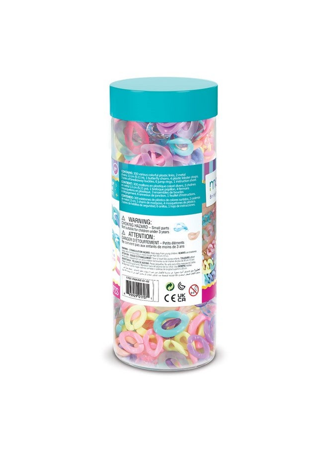 Make It Real Make It Real All Linked Up Bracelet Making Kit - DIY Charm Bracelet Kit for Girls 8-12  - Image 2