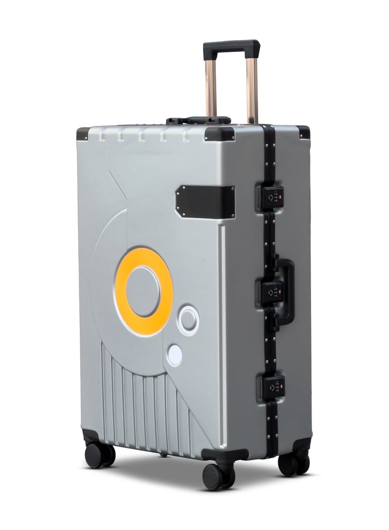 ZAAPPY Hard Shell Aluminum Frame 28 Inch (30-35kg) Luggage With TSA Lock, Travel Hook, Silent 360° Spinner Wheels, Water Resistant Suitcase - Image 1