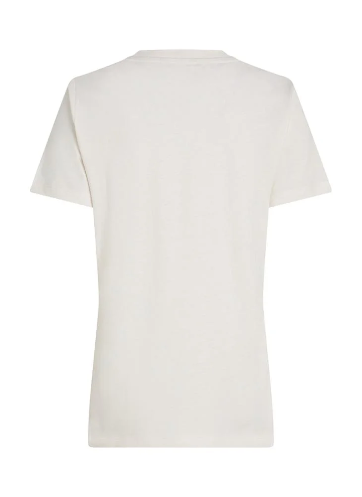 تومي هيلفيغر Crew Neck Graphic T-Shirt