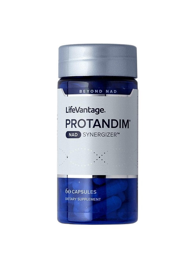 لايف فانتاج LifeVantage Protandim NAD Synergizer، 60 كبسولة، مكمل NAD يدعم نظام الأوعية الدموية الصحي، ومكملات الطاقة، وفيتامينات التركيز، ومكملات NAD للنفايات الخلوية والصحة العامة - Image 1