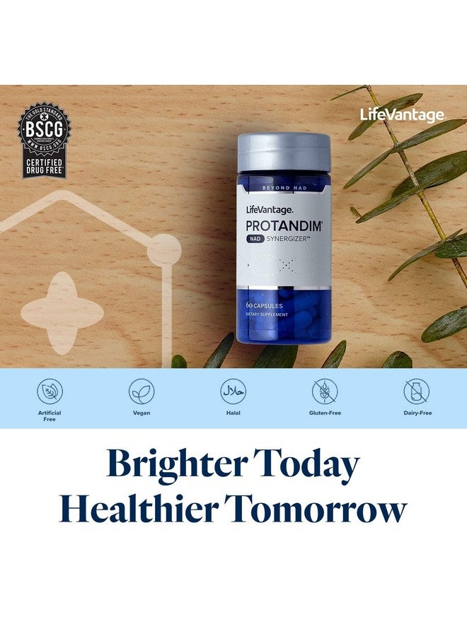 لايف فانتاج LifeVantage Protandim NAD Synergizer، 60 كبسولة، مكمل NAD يدعم نظام الأوعية الدموية الصحي، ومكملات الطاقة، وفيتامينات التركيز، ومكملات NAD للنفايات الخلوية والصحة العامة - Image 5