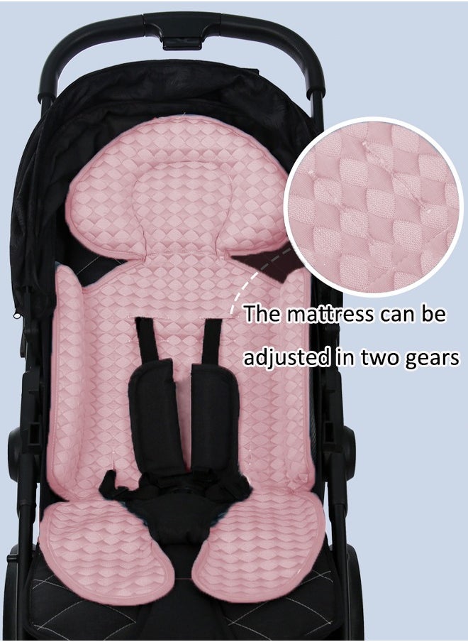 Aissiora Stroller ice pads Stroller mattress mats Summer stroller cushions Ice pads for baby car seats Breathable and cool  - Image 3