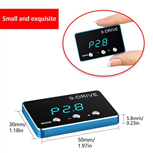 JINKEY Throttle Response Controller, 9 Drive Throttle Controller 9 Mode Electronic Racing Accelerator for DODGE for RAM 1500/2500 2007-2018, for Jeep for Chrysler - Image 4