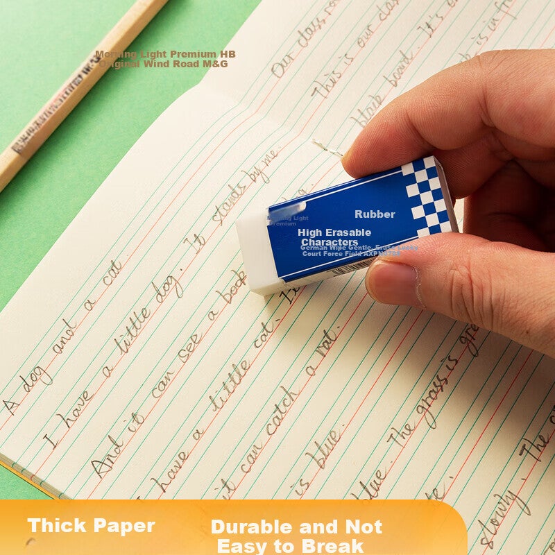 M&G Stationery, 32K English Notebook, 11 Lines Elementary School Homework Book, Copybook And Practice Book, English Four-Line Grid Reading Notebook, 22 Sheets, Pack of 10, K32273, Winter Vacation Homework - Image 4