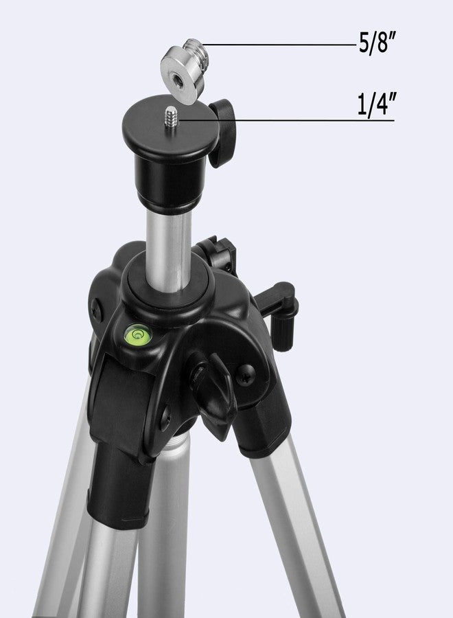 Firecore 71-inch Professional Aluminum Alloy Laser Tripod with Adjustable Legs, 1/4"-20 Male Thread and Extra 5/8"-11 Tripod Adapter for Line Laser Level - Image 4