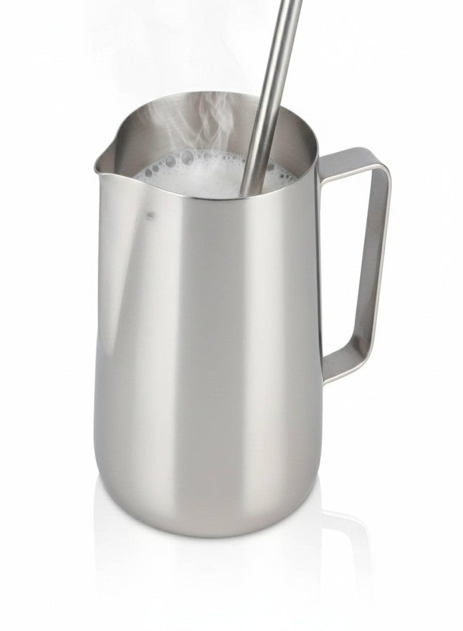 FINALITY Frothing Pitcher Mikey Store 10 Oz, 300 ml Stainless Steel Milk Pot | Set of 1 Piece - Image 5