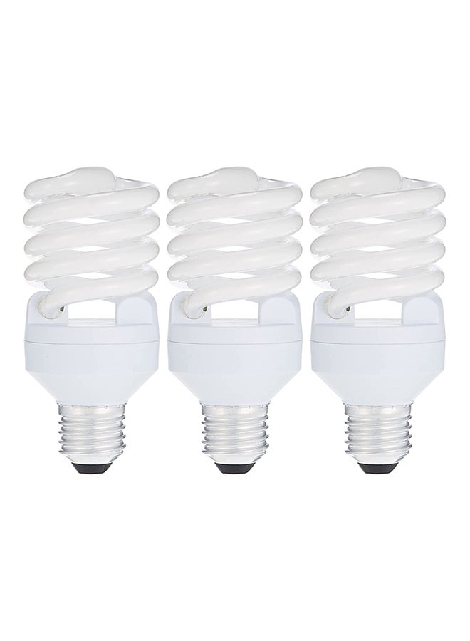 OSRAM مصباح فلوريسنت موفر للطاقة 20 واط 220 فولت مع قاعدة لولبية E27 من 3 قطع - Image 1