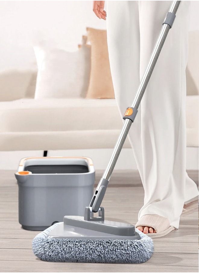Cady One Floor Mop With Handle And Removable Microfiber Bucket  - Image 1