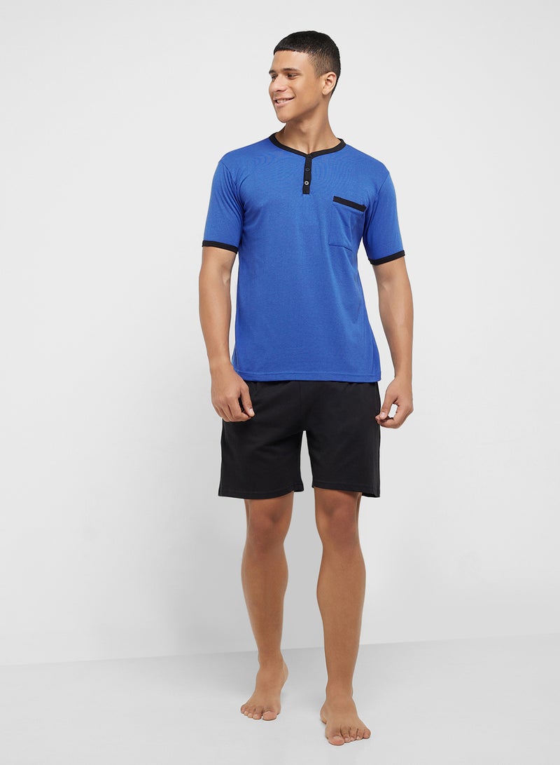Seventy Five Nightwear T-Shirt & Shorts Set  - Image 5