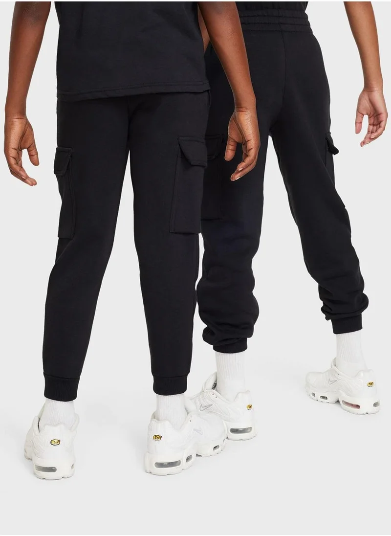 Nike Youth Club Fleece Cargo Pants