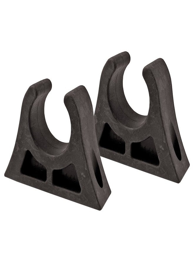 Shoreline Marine PROPEL PADDLE GEAR BY SHORELINE MARINE Rubber Boat Paddle Holder Clips | Quick & Easy Mounting | Heavy-Duty Rubber Construction, 1.25in | 2-Pack