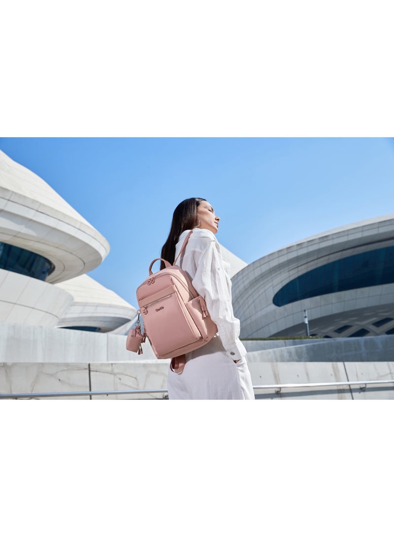 Chantria CB00959 Women's Elegant and Luxurious Backpack - Versatile and Water-Resistant Laptop Bag for University, Work, and Travel with an Additional Small Wallet - Image 3