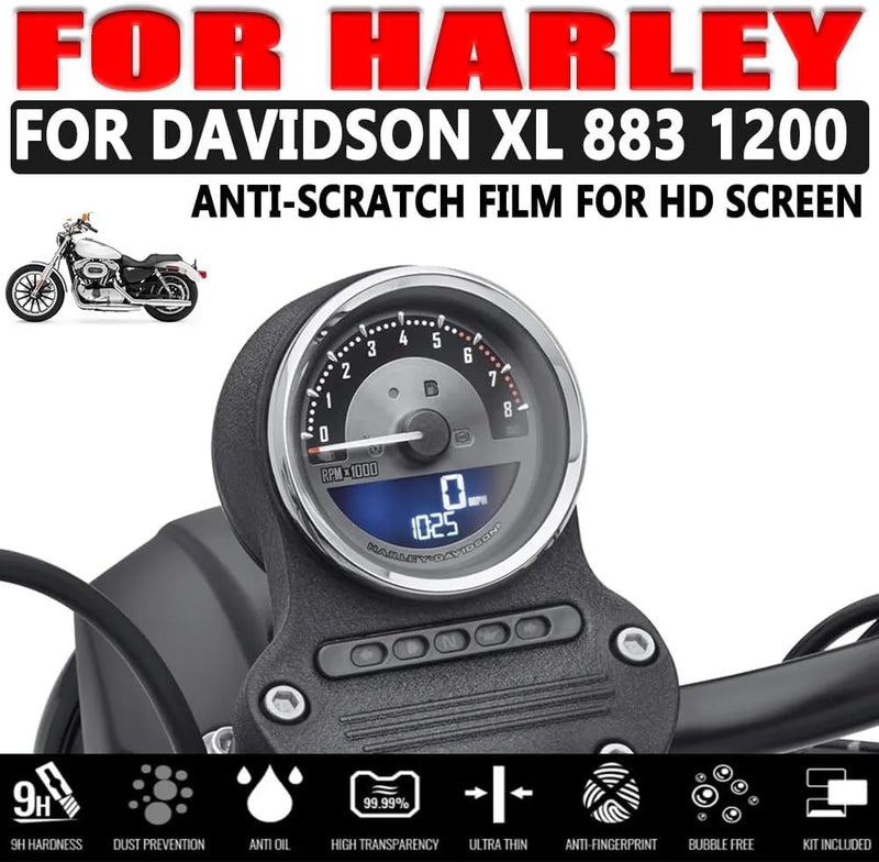 demulax Motorcycle Dashboard Scratch Protection Film - Image 3