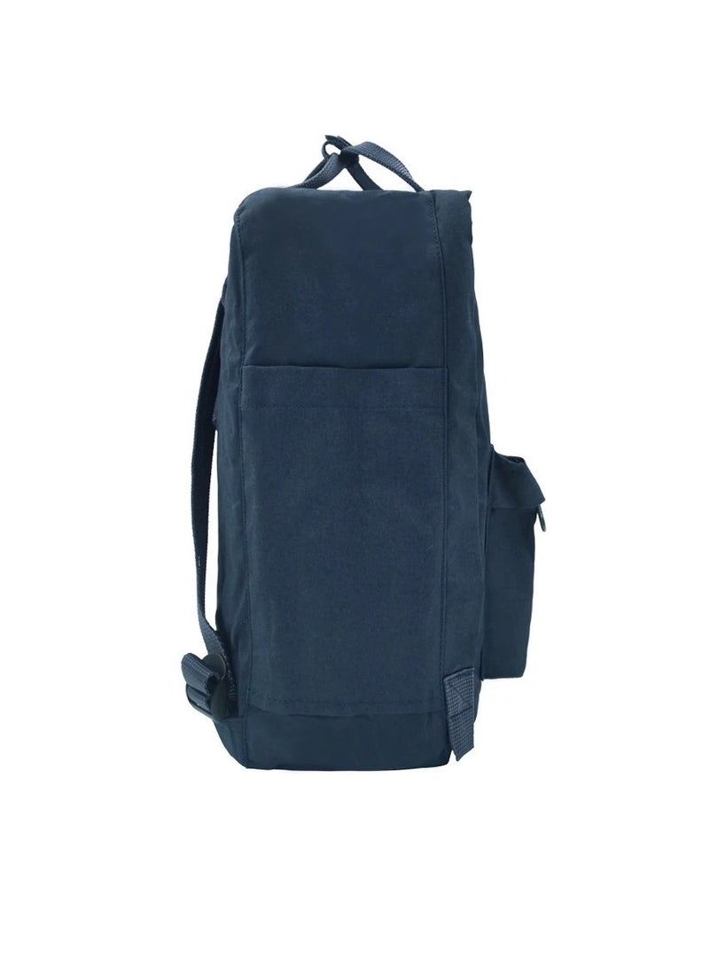 Fjallraven Kanken Classic Casual Backpack Back to School Bag 16 Inches Navy Blue  - Image 2