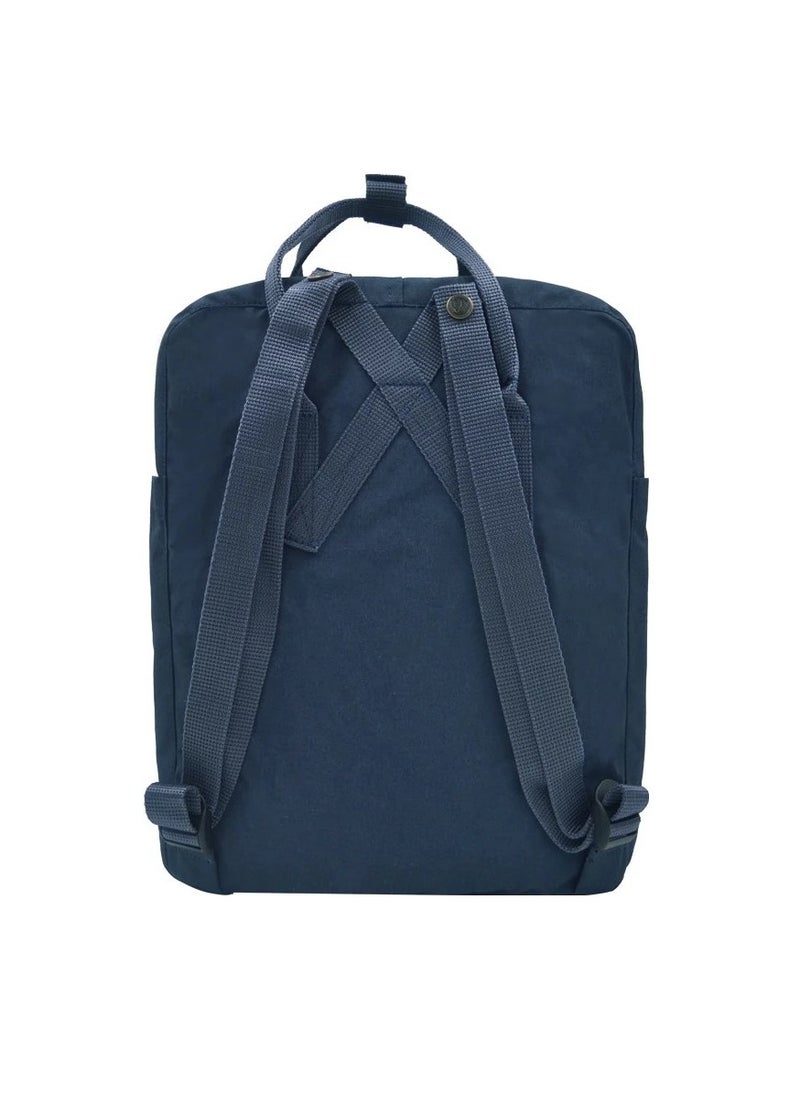 Fjallraven Kanken Classic Casual Backpack Back to School Bag 16 Inches Navy Blue  - Image 3