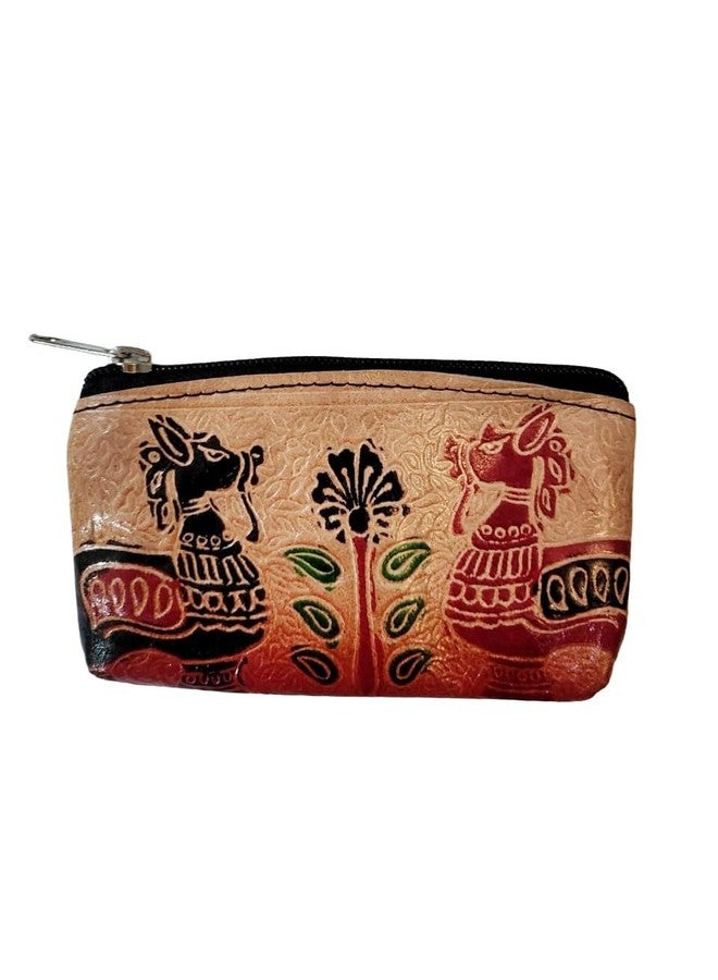 CLASSIQUE Shantiniketan Small Clutch Handpurse For Women (Pack Of 2) 5inch (Horse+Bird) - Image 3