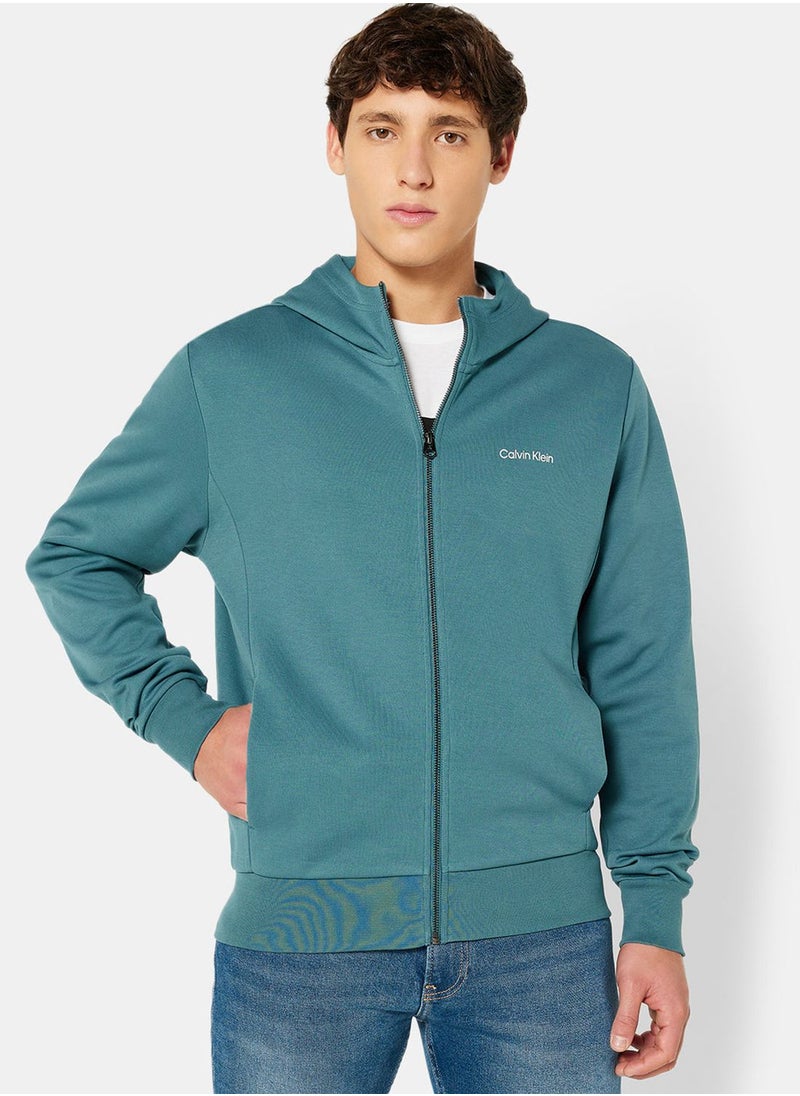 CALVIN KLEIN - Essential Zip Through Jacket - Image 1