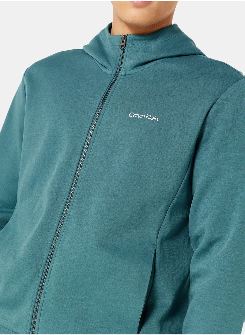 CALVIN KLEIN - Essential Zip Through Jacket - Image 1