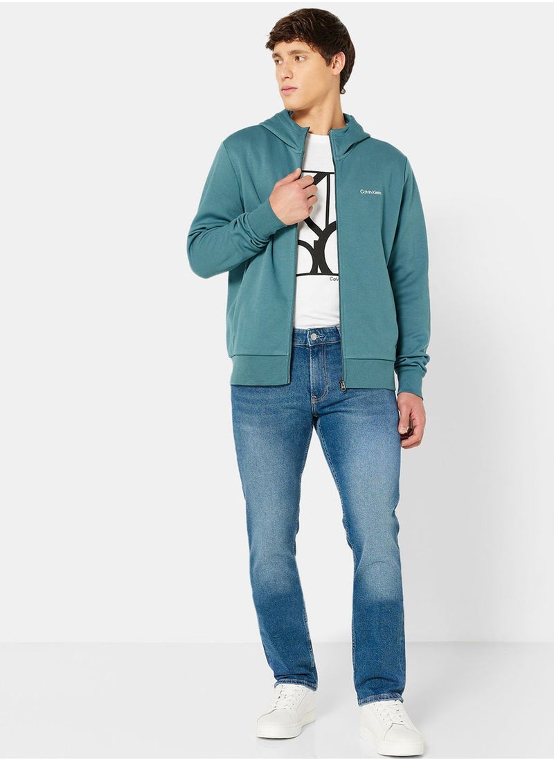 CALVIN KLEIN - Essential Zip Through Jacket - Image 1