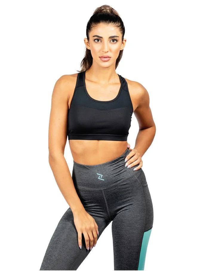 ZAECY Women's High-Support Padded Sports Bra
