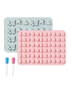 Y&D Silicone, Non-Stick Baking Mold, Candy Molds Silicone Chocolate Molds, Ice Cube Trays Gummy Maker, Jelly Moulds Fruit, for Cookies Mold Mat Cooking Sheets  - Image 1