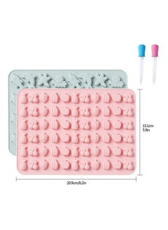 Y&D Silicone, Non-Stick Baking Mold, Candy Molds Silicone Chocolate Molds, Ice Cube Trays Gummy Maker, Jelly Moulds Fruit, for Cookies Mold Mat Cooking Sheets  - Image 2