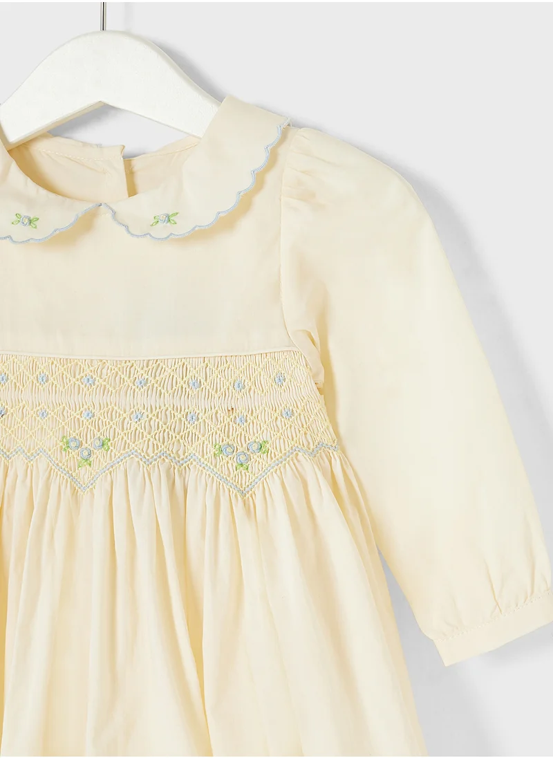 Ripples GIRLS HAND EMBROIDERED DRESS