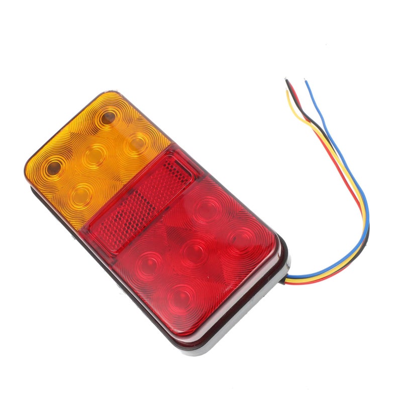 Truck Trailer Marker Lights Kit Impact Resistant Red LED Car Bed Lights - Image 2