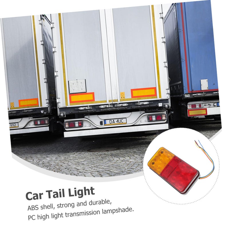 Truck Trailer Marker Lights Kit Impact Resistant Red LED Car Bed Lights - Image 4