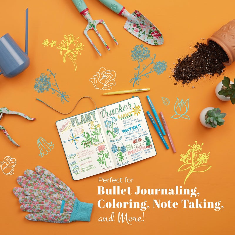 Paper Mate Flair Nature Escape Scented Felt Tip Pens, Medium Point (0.7mm), Assorted Colors, 16-Count (Perfect for Journaling, Writing, Coloring, and Teacher Supplies) - Image 4