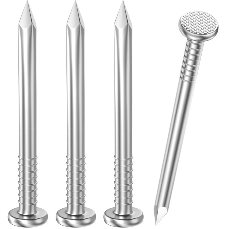 VGBUY 1300PCS Stainless Steel Hardware Nails, 3/4 Inch ×17Gauge Flat Head Nails for Hanging Pictures,Picture Hanging Nails, Small Nails, Wall Nails, Wood Nails, Finishing Nails - Image 1