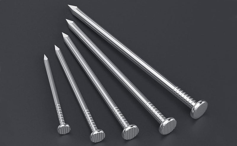 VGBUY 1300PCS Stainless Steel Hardware Nails, 3/4 Inch ×17Gauge Flat Head Nails for Hanging Pictures,Picture Hanging Nails, Small Nails, Wall Nails, Wood Nails, Finishing Nails - Image 5