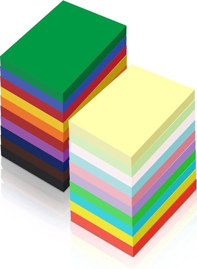 Eclet A4 100 Coloured Sheets (10 Sheets each color) Copy Printing/Art and Craft Paper Double Sided Coloured Office Stationery Children's Day Gift, Birthday Gift, Party Favors,christmas decor etc - Image 1