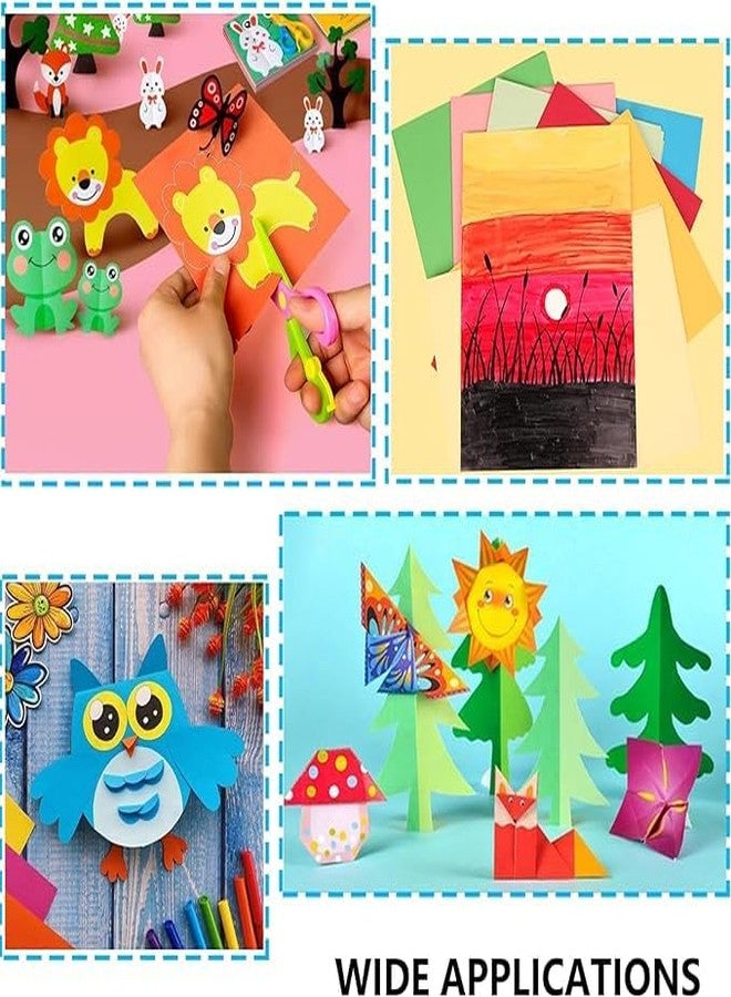 Eclet A4 100 Coloured Sheets (10 Sheets each color) Copy Printing/Art and Craft Paper Double Sided Coloured Office Stationery Children's Day Gift, Birthday Gift, Party Favors,christmas decor etc - Image 5