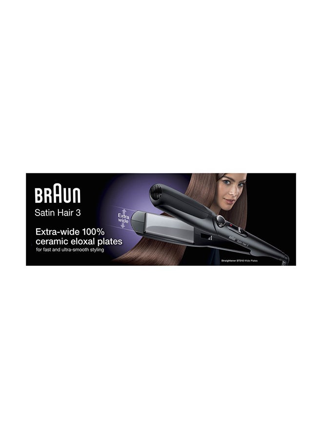 BRAUN Satin Hair 3 Straightener Black 522grams - Image 2