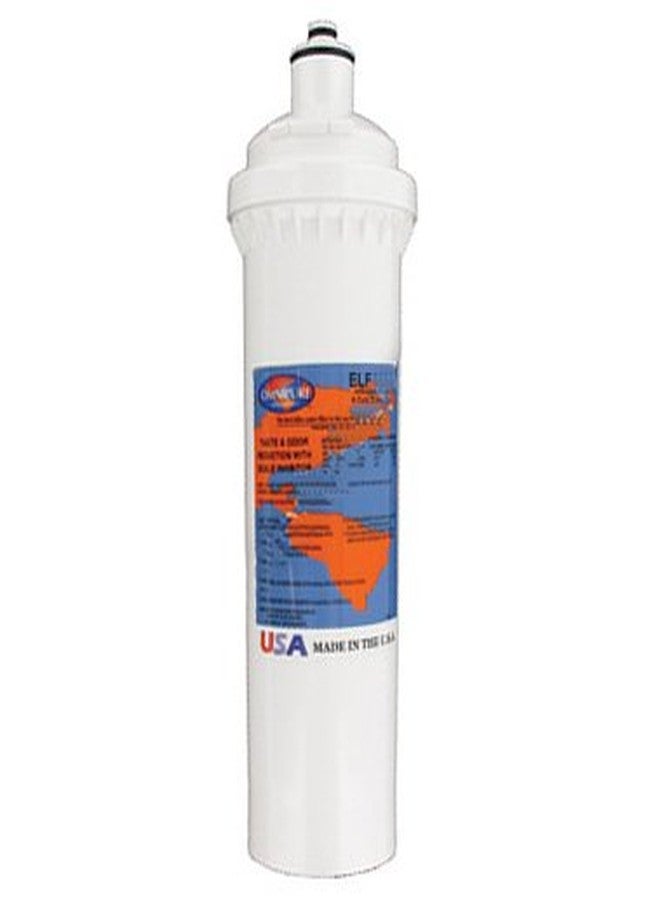 Omnipure (ELF 1ML) 12.5"x4" Diameter E-Series ELF 1 Micron Carbon Block; Cyst & Lead Reduction