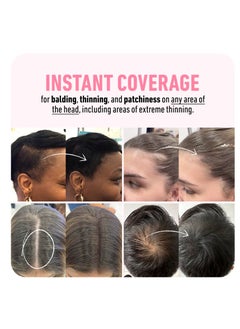 Boldify Hairline Powder (Auburn) + Shampoo: Boldify Bundle: Root Touchup Hair Loss Powder and Natural Volumizing Shampoo for Fine Hair.  - Image 2