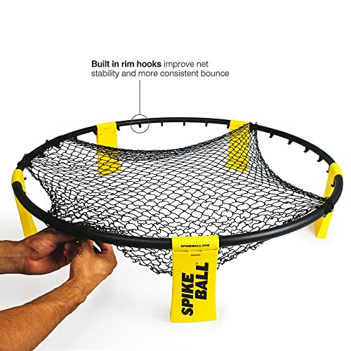 Spikeball مجموعة لعبة سبايك بول الأصلية 3 كرات، تشمل 3 كرات، شبكة، وحقيبة - Image 3