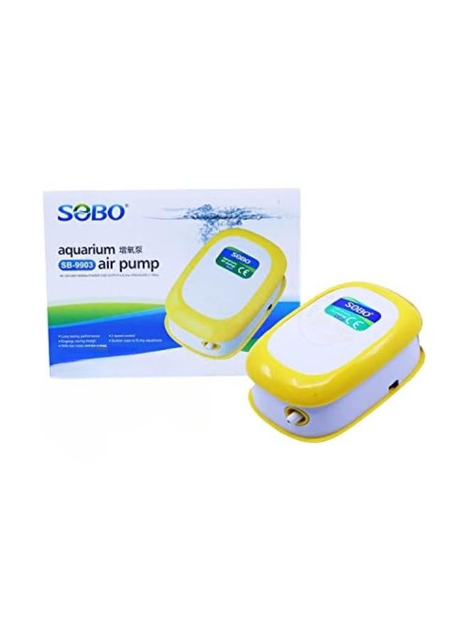 سوبو مضخة هواء لحوض الأسماك من SOBO – (SB-9903 / SB-9905) - Image 1