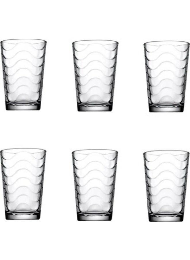 Pasabache Toros Glass Set – 6 Pieces, 205 ml – Water & Juice Glasses - Image 2
