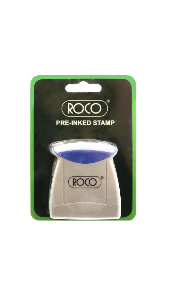 ROCO Self Inking Stamp "Faxed"