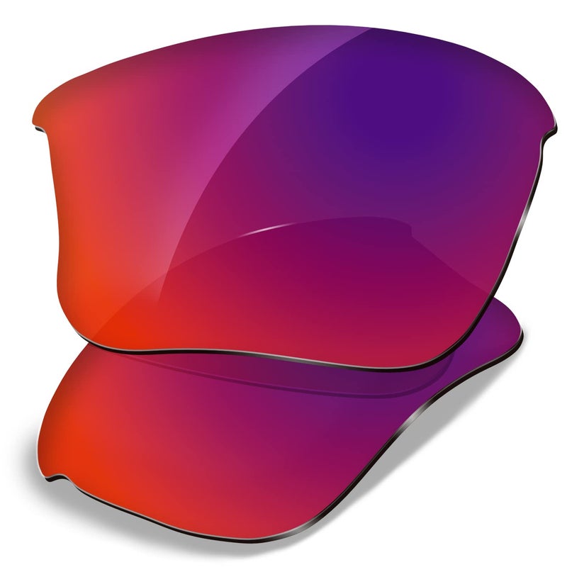 Dynamix Polarized Replacement Lenses for Oakley Flak Jacket XLJ Easy to Install Fit Perfectly Midnight