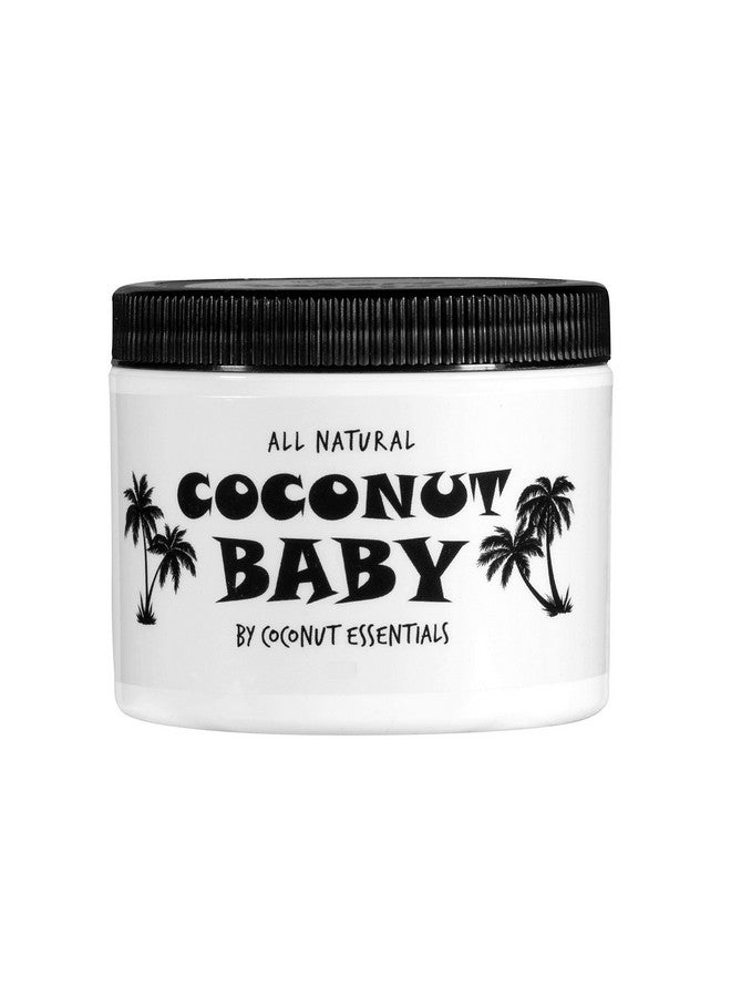 Coconut Essentials Coconut Baby Oil For Hair & Skin Organic Moisturizer Cradle Cap, Newborn Hair Growth, Massage Gel, Sensitive Skin Care, Infant Scalp, All Natural With Sunflower & Grape Seed Oils 2 Fl Oz - Image 1