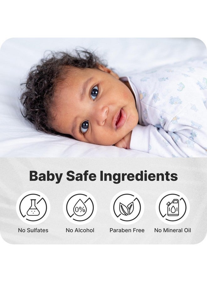 Coconut Essentials Coconut Baby Oil For Hair & Skin Organic Moisturizer Cradle Cap, Newborn Hair Growth, Massage Gel, Sensitive Skin Care, Infant Scalp, All Natural With Sunflower & Grape Seed Oils 2 Fl Oz - Image 3