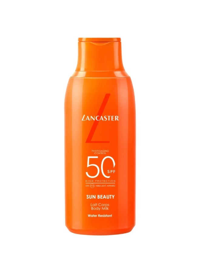 Lancaster Sun Beauty Photoaging Control Body Milk SPF50 Water Resistant 175ml - Image 1