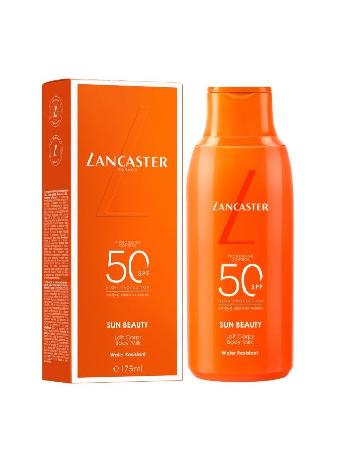 Lancaster Sun Beauty Photoaging Control Body Milk SPF50 Water Resistant 175ml - Image 2