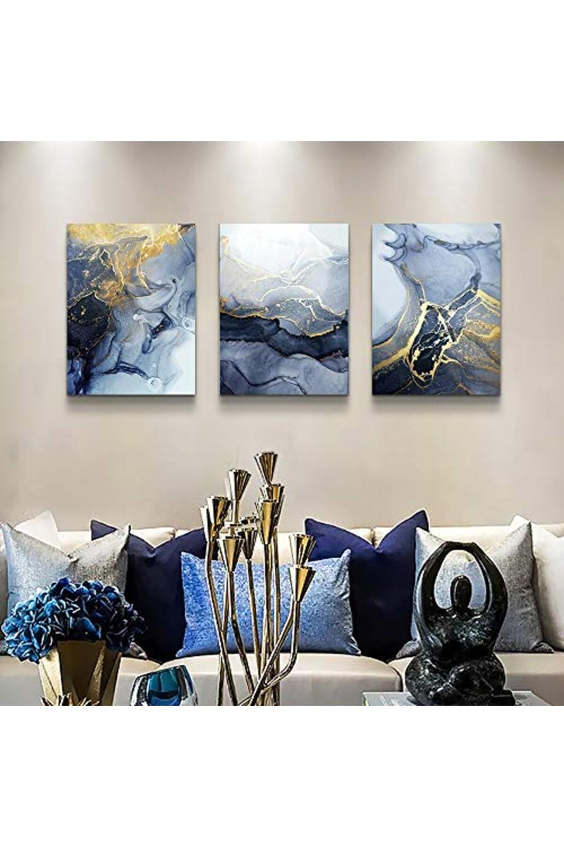 DZRWUBHS Abstract Ink Painting Wall Art Set - Image 4