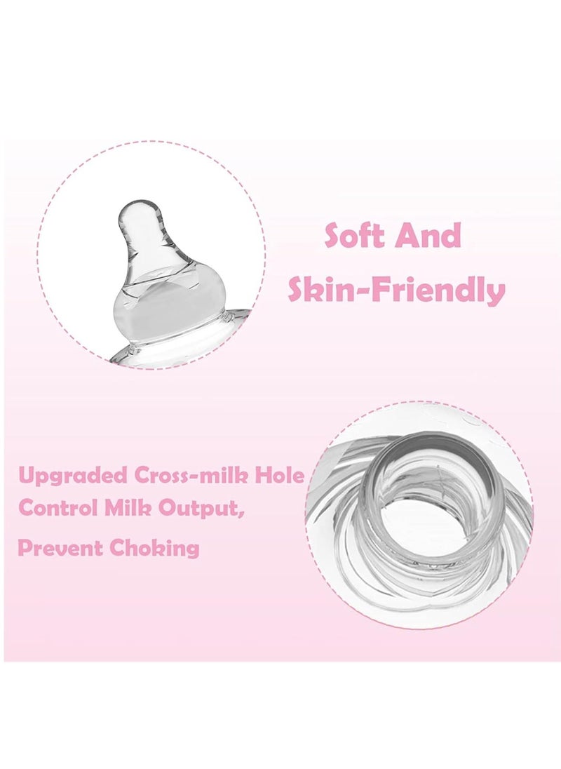 VIUAUAX - Nipples Shield for Breastfeeding, Breastfeeding Nipples Shield with Storage Box, Nipple Shield with BPA and BPS Free, Nipple Shields for Nursing Newborn with Inverted and Sore Nipple - Image 1